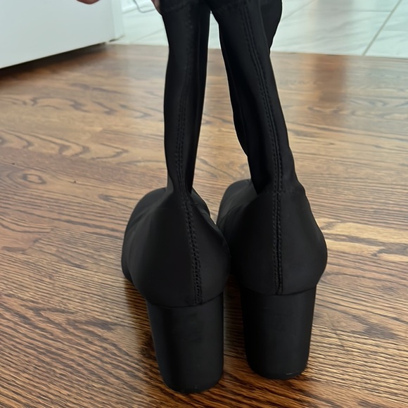 no tags never been worn sock booties with approximate 3” heel - from H &M - Picture 5 of 7